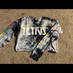 Cropped Tetris Long Sleeve